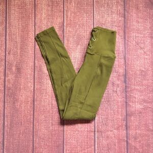 Olive Green Women's Leggings